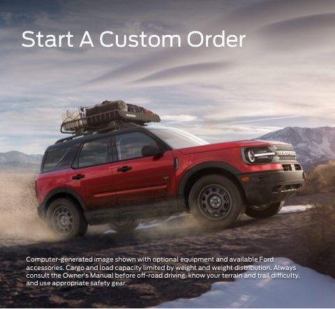 Start a custom order | Johnston Ford in New Boston TX