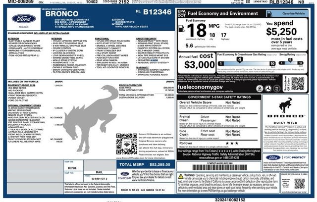 2024 Ford Bronco Big Bend